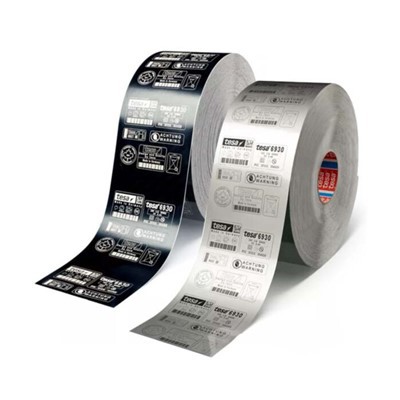 Tesa 6930 Laser Markable Tape | Tamper-Evident Asset Tags & VIN Plates - STK